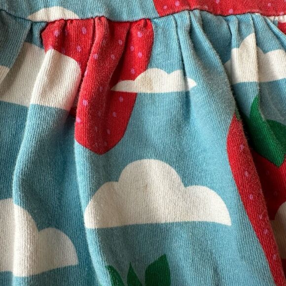 Mini Boden Strawberry & Cloud Dress Size 6-7 Years - Picture 6 of 11